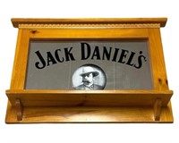 JACK DANIELS MIRROR  SHELF BAR HOME DECOR