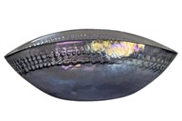 FERRO YALOS CASA MURANO CENTERPIECE BOWL