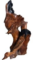 Burl Wood Tree Root Sculpture Natural Driftwood