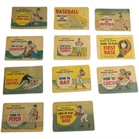 Vintage 1966 Mini Comics Baseball Lot Of 11