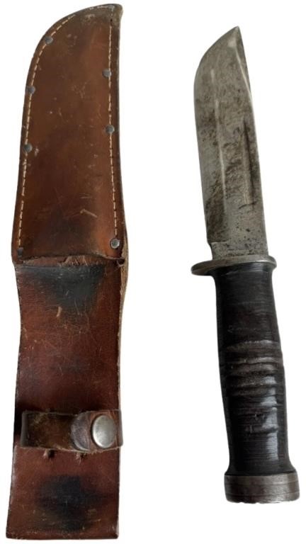 Vintage WW2 Cattaraugus 225Q US Military Knife