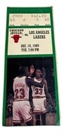 Vintage Chicago Bulls Michael Jordan Tichet Stub