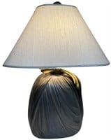 Chapman Faux Draped Fabric Bow Table Lamp