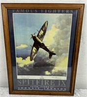 Framed Limited Edition"SPITFIRE" Print