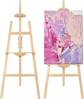 $39  Wooden Painting Easel  Holds up to 48'