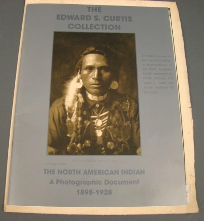 Edward S. Curtis Photogravure Collection Book