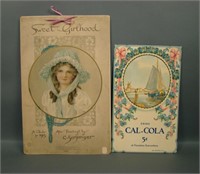 1913 Sweet Girlhood Calendar & Drink Cal Cola