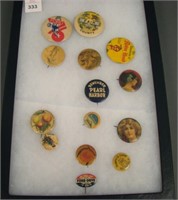 Lot of 14 Vintage Pinbacks