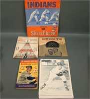 Lot of Vintage Baseball Sports Items