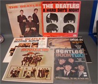 Lot of 4 Vintage Beatles Albums And Beatles Book