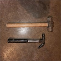 Hammer and 4# sledge hammer