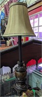 Modern bedside lamp heavy metal base