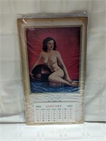 Larry's Car Shop pin up calendar Oakwood TX