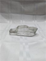 Motor boat candy container Jeanette Pa glass