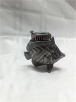 Occupied Japan blowfish cigarette lighter