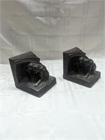 1920's Jennings Brothers bookends art deco bronze