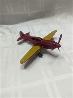 Cast iron toy plane p-40