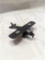 Cast iron toy plane 4"
