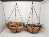 Set of 2 Hanging Baskets