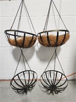 Set of 4 Hanging Baskets