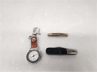 Vintage Pocket Knives & Pocket Watch Lot