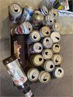 BEER CANS- 1 FLAT