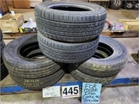 6 USED TIRES - SEE PICS