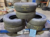 6 USED TIRES - SEE PICS