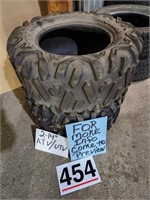 2 USED 14" ATV/UTV TIRES - SEE PICS