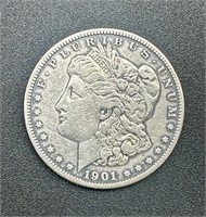 1901O Morgan Dollar