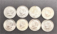 Kennedy Half Dollar (qty. 8)