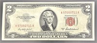 1953-A Red Seal $2 Bill