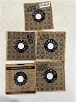 Vinyl records - 45's (Decca)