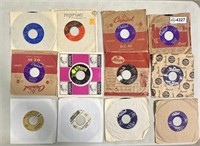 Vinyl records - 45's ( Frank Sinatra, Ray Charles)