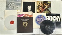 Vinyl records - 33's (The Monkees, Rocky Chicago)