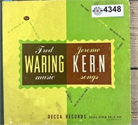 Vinyl records - 33's ( Fred Waring , Jerome Kern)