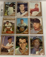 18-1962 low grade baseball cards