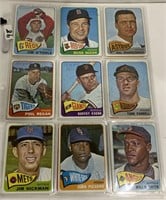 18-1965 OPEE CHEE baseball cards