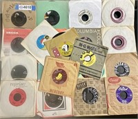 Vinyl records - 45's(Johnny Cash,Dean Martin,Jerry
