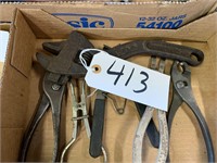 Wrenches, Pliers Etc