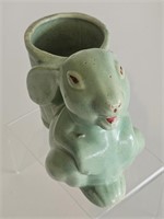 REALY COOL VTG CERAMIC BUNNY PLANTER