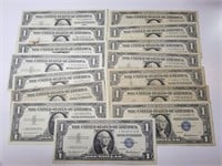 15 - $1 Silver Certificates Star Notes