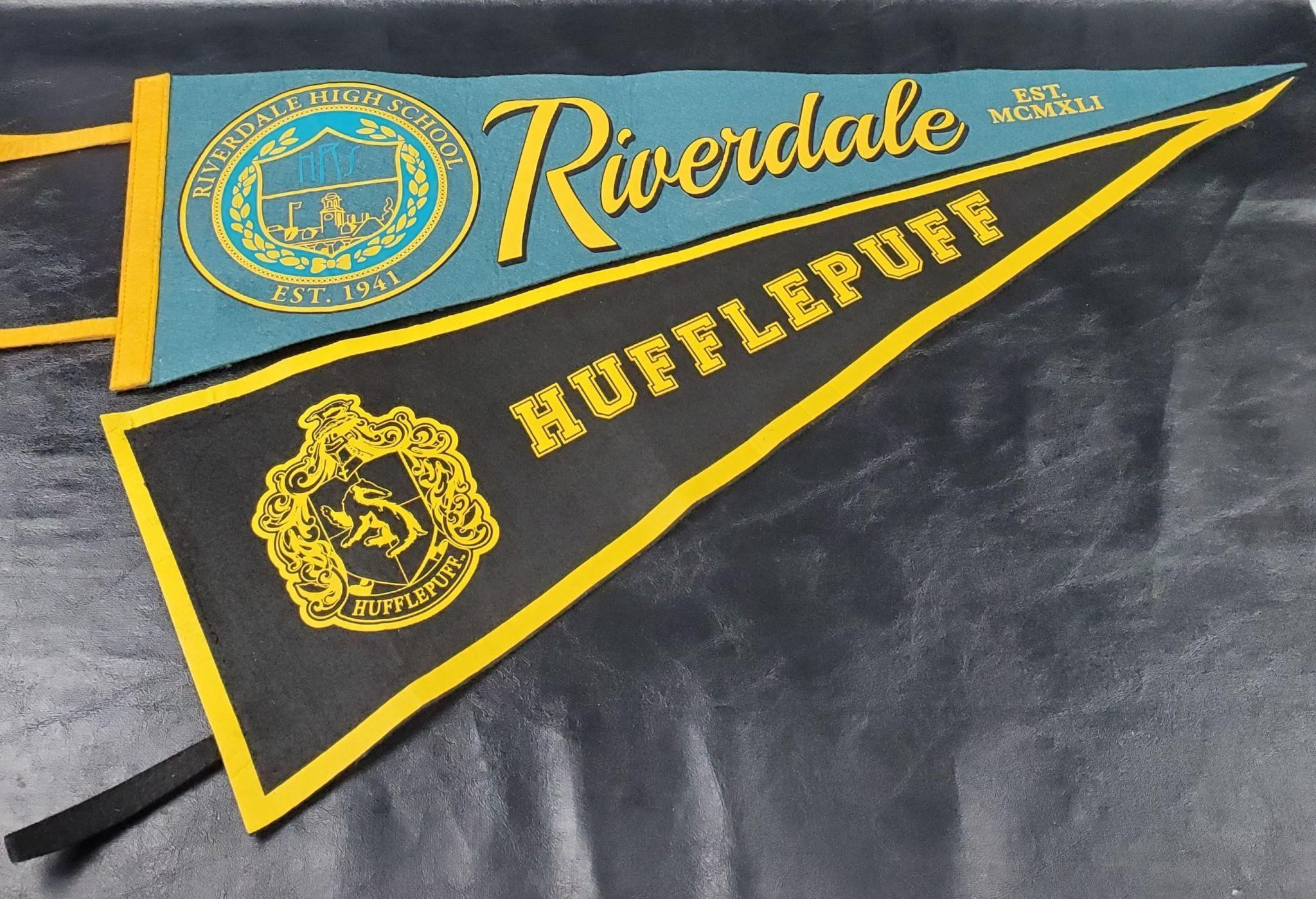 Riverdale & Harry Potter Pennants
