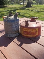 VINTAGE GASOLINE CANS-ONE IS A EAGLE