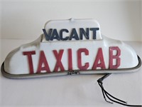 COOL VINTAGE ORIGINAL TAXI CAB TOP LIGHT FOR CAR