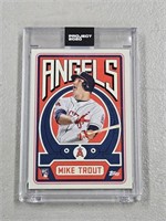 2020 Project Topps Mike Trout Angels