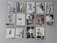 Vintage Lot Tobacco Cards "Modern Beauties" Toplo-