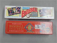 1991 & 1992 Donruss Baseball Factory Sets