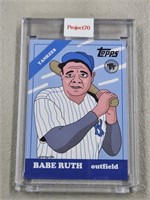 2020 Project Topps Babe Ruth Yankees