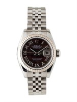 Rolex Datejust Mother Of Pearl Ss Watch 26mm